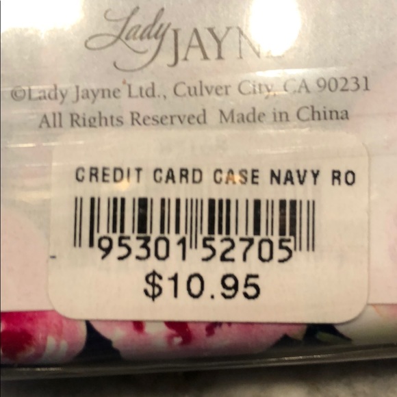 Credit card case with ID Theft Blocker - Picture 9 of 9